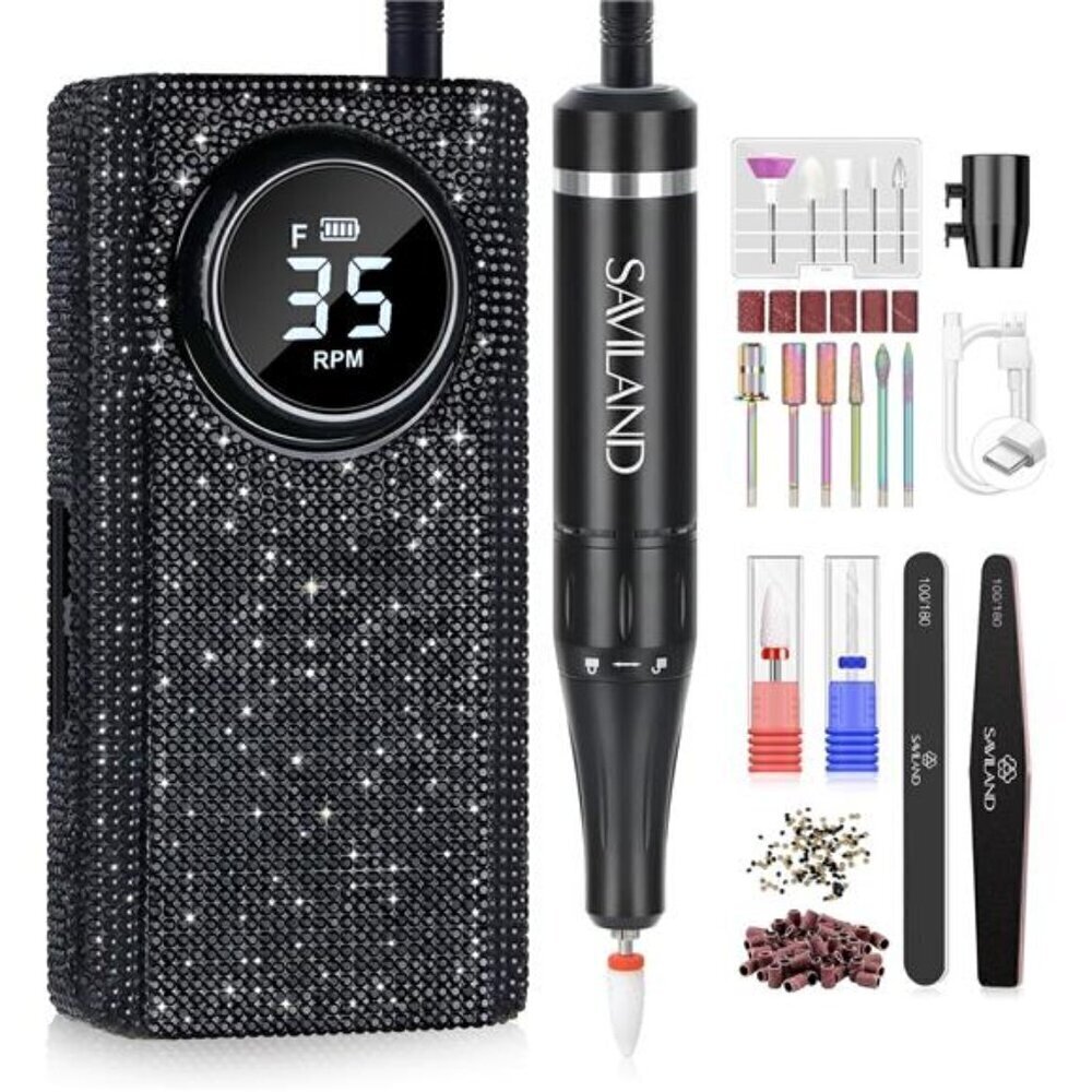 Electric Nail Drill Professional 13 Drill Bits Nail Manicure Pedicure